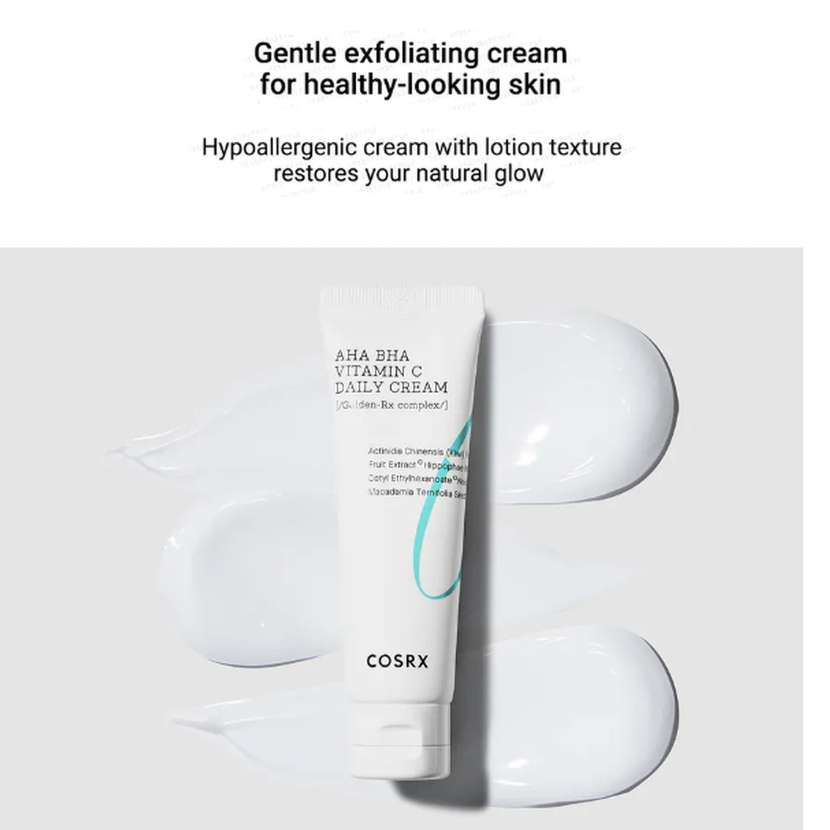 COSRX Refresh AHA BHA Vitamin C Daily Cream 50ml