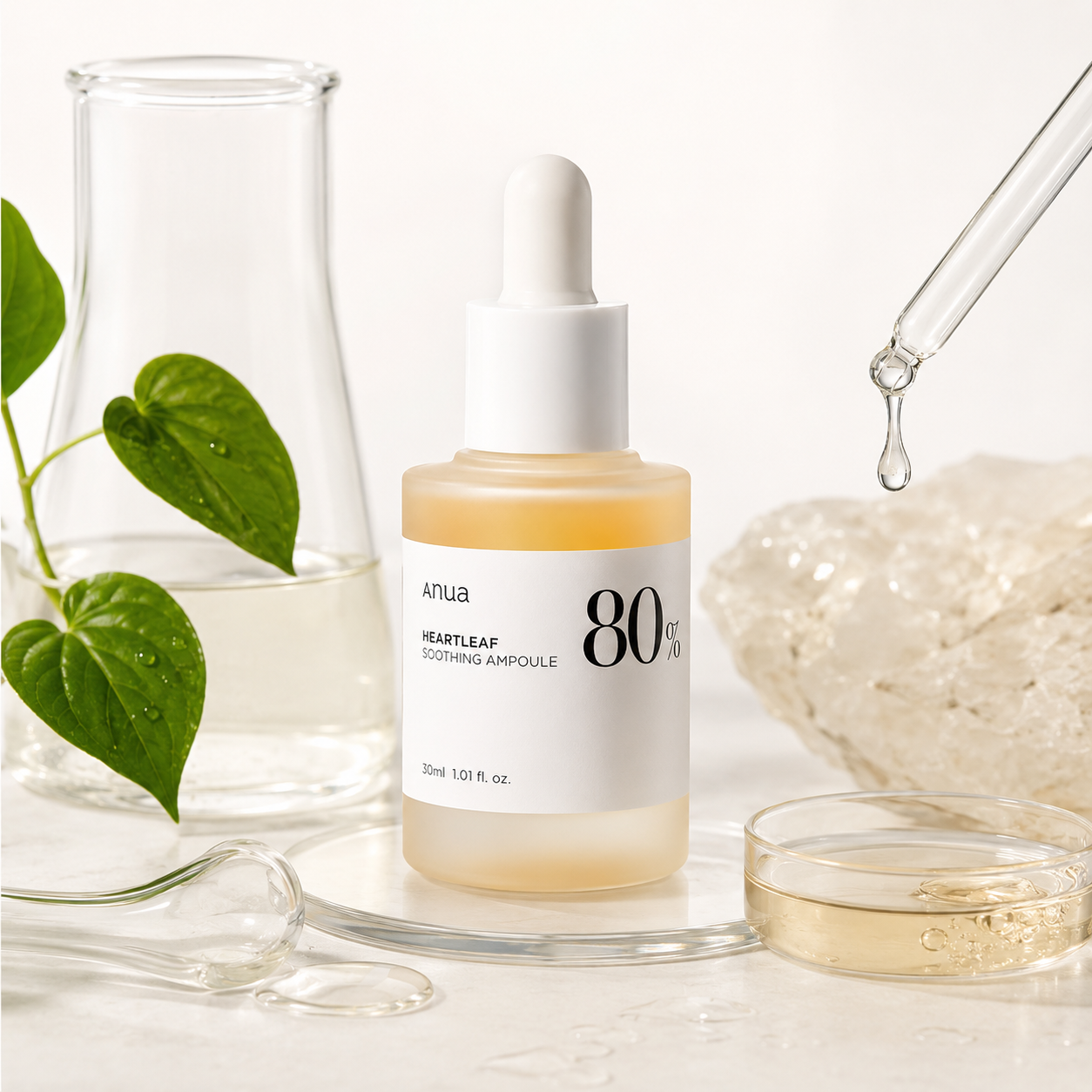 ANUA Heartleaf 80% Soothing Ampoule