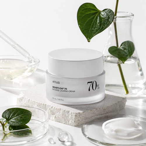 Load image 1 in gallery view. ANUA Heartleaf 70% Intense Calming Cream