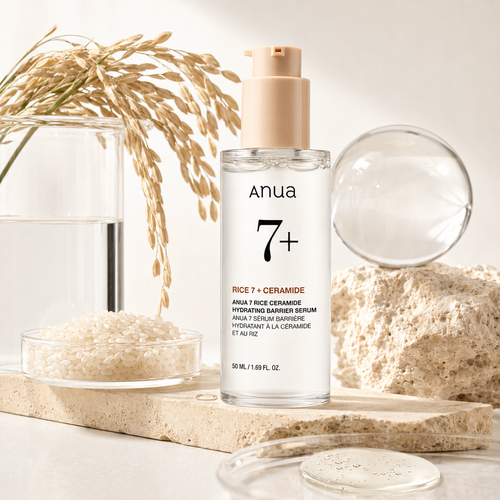 Load image 1 in gallery view. ANUA 7 Rice Ceramide Hydrating Barrier Serum