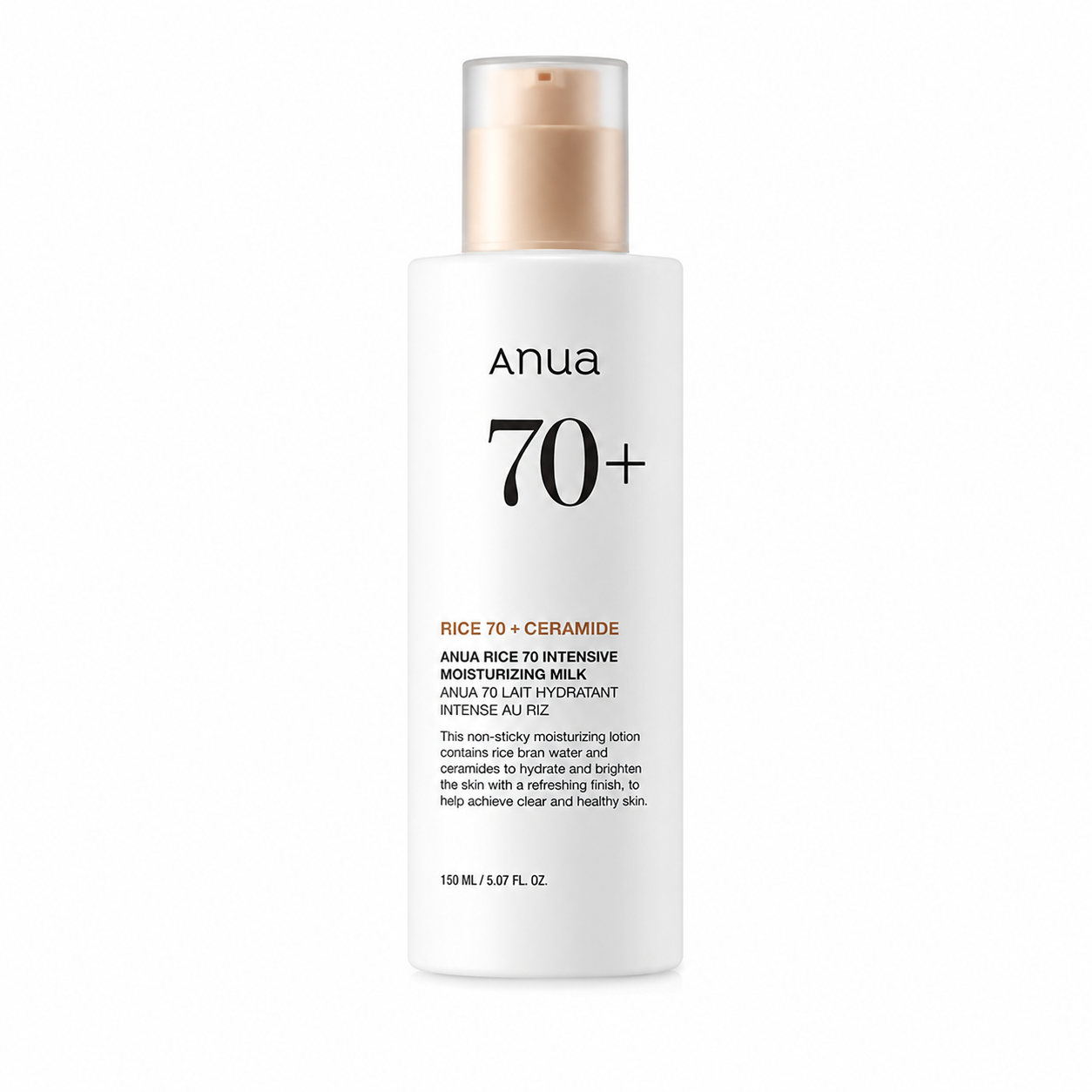 ANUA Rice 70 Intensive Moisturizing Milk
