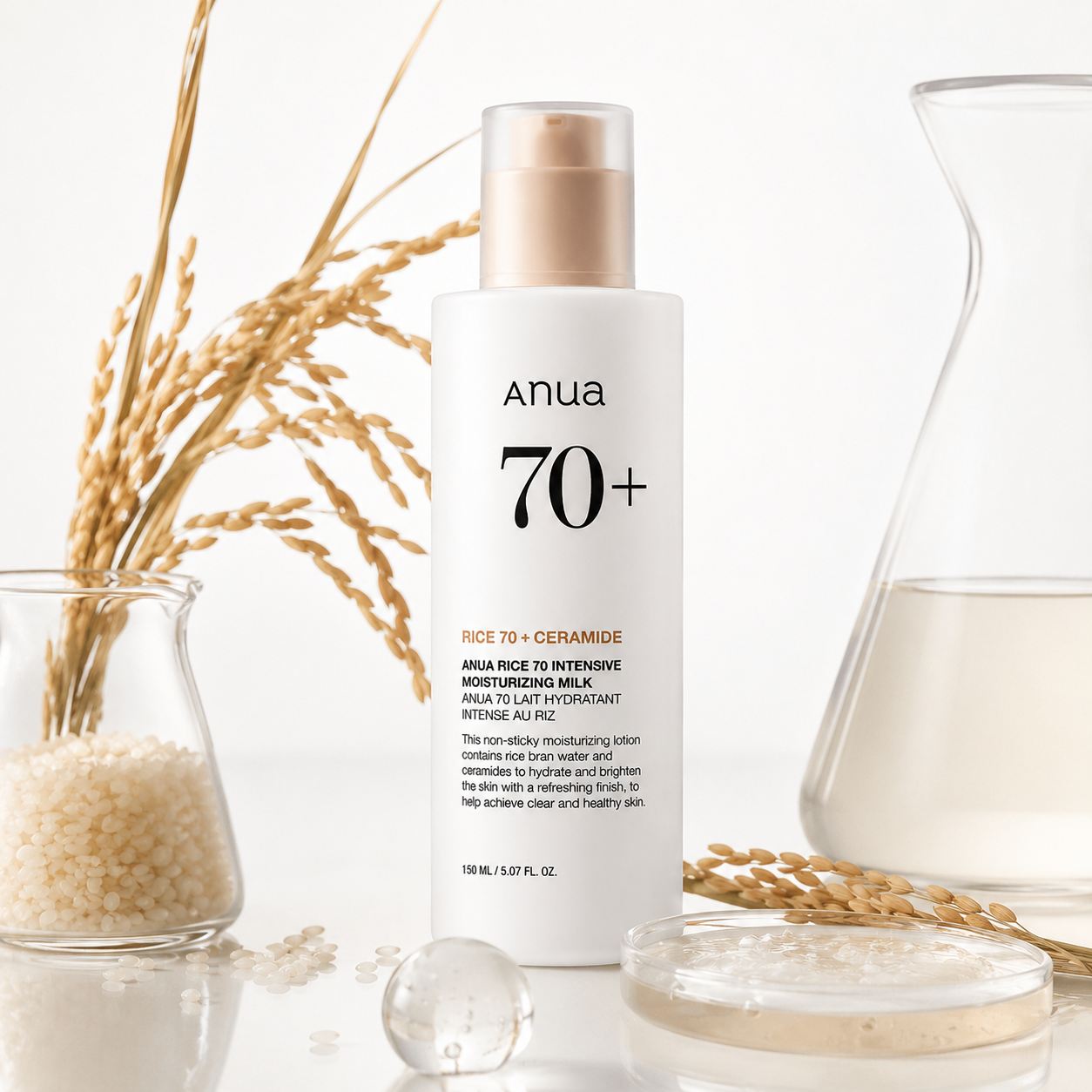 ANUA Rice 70 Intensive Moisturizing Milk