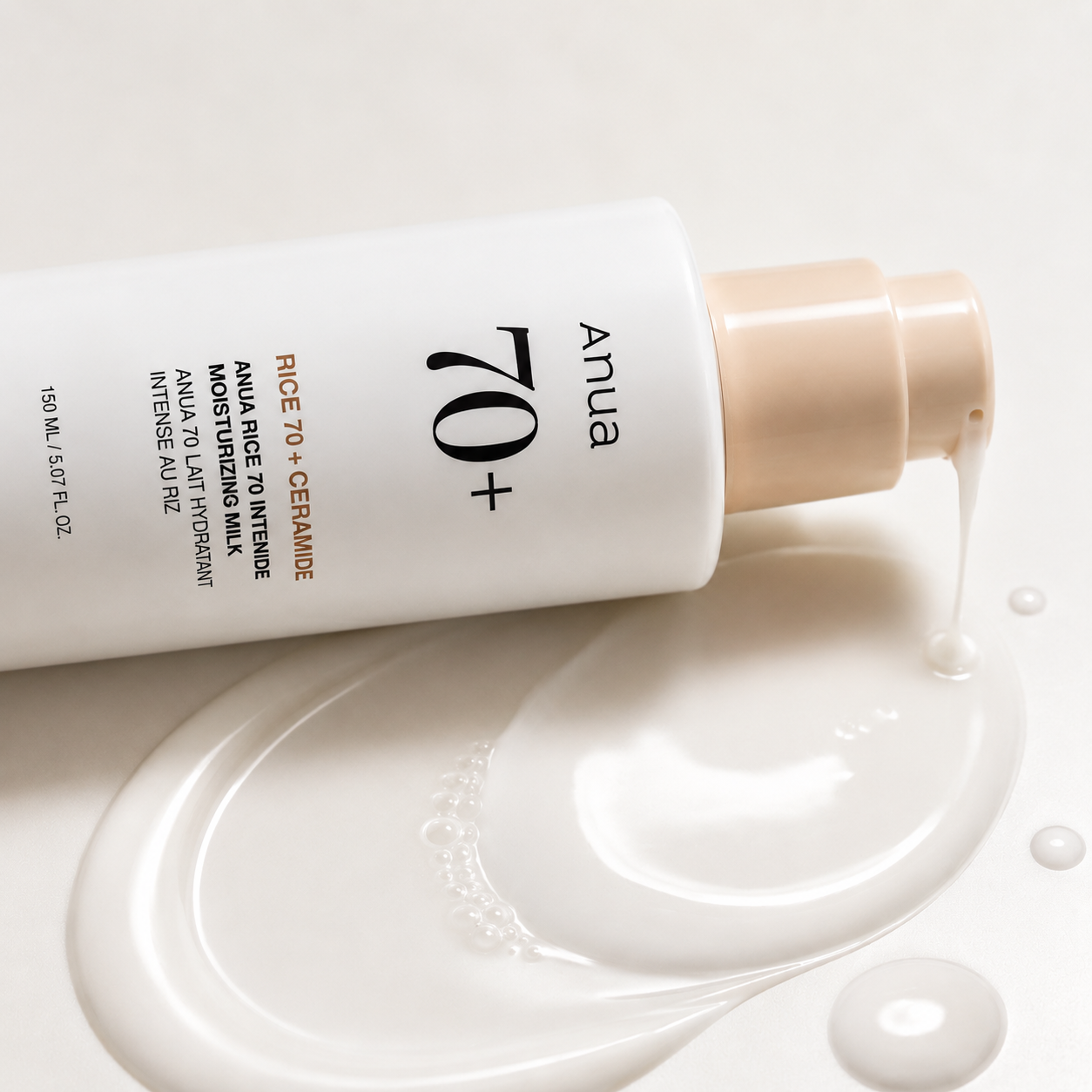 ANUA Rice 70 Intensive Moisturizing Milk