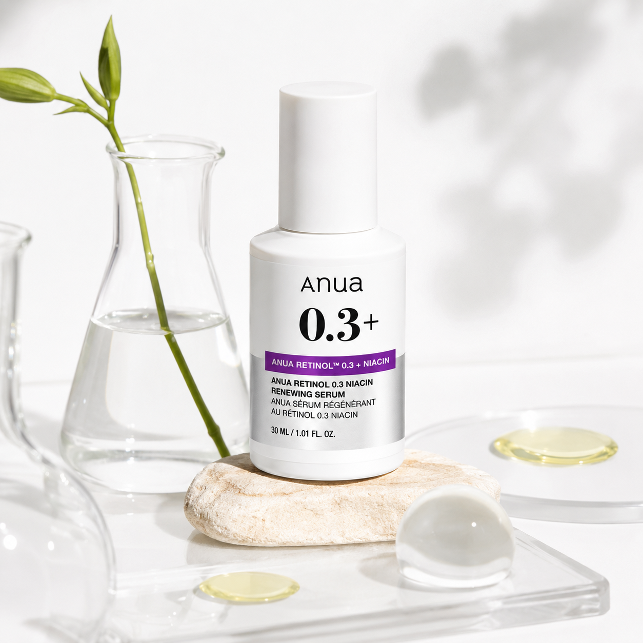 ANUA Retinol 0.3% + Niacin Renewing Serum