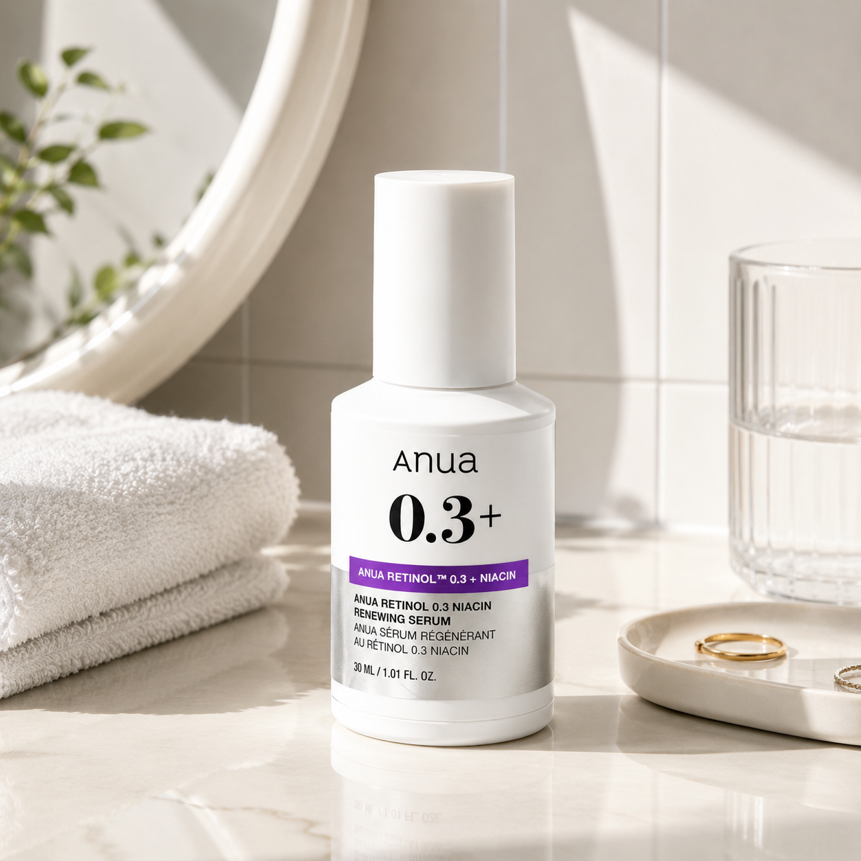 ANUA Retinol 0.3% + Niacin Renewing Serum