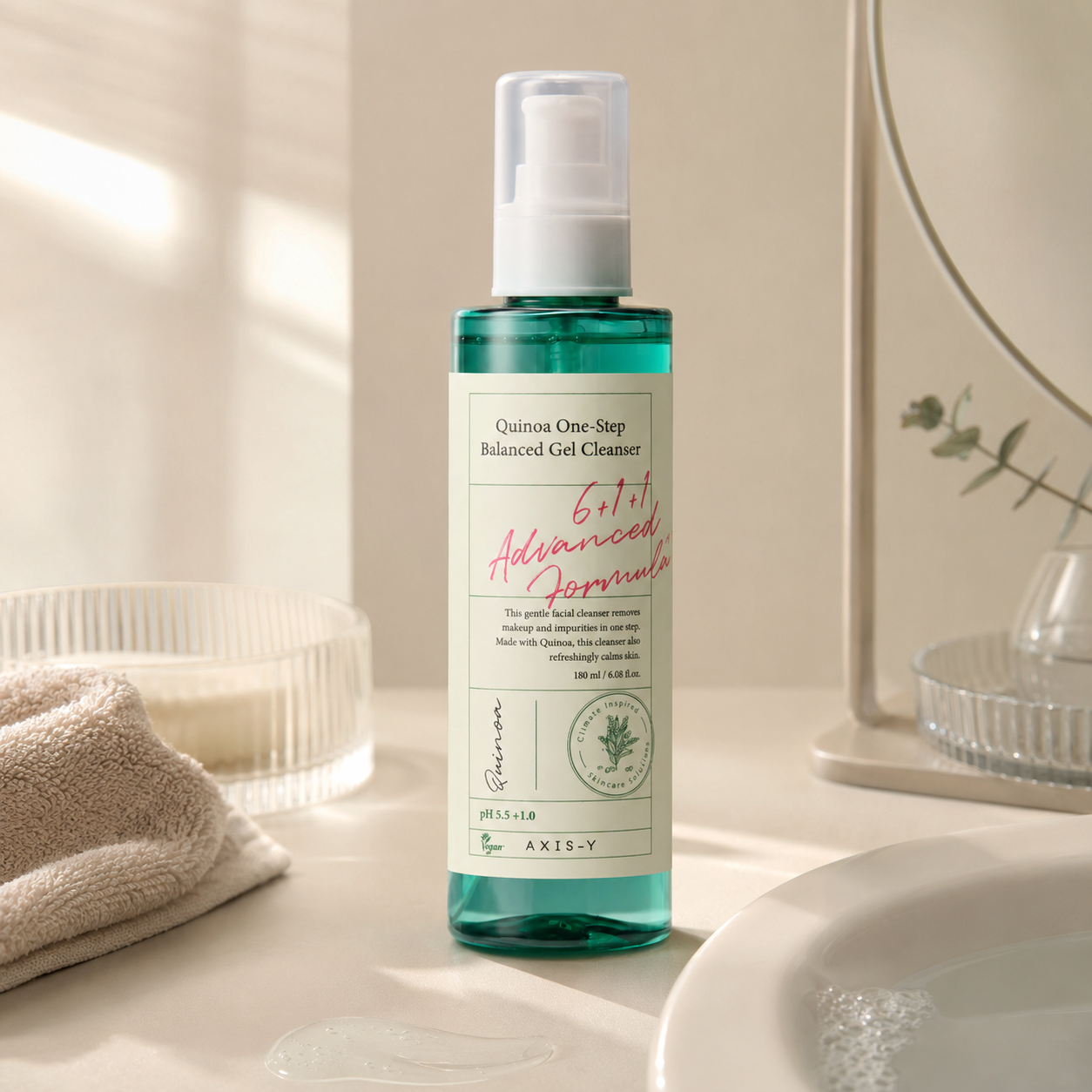 AXIS-Y Quinoa One-Step Balanced Gel Cleanser