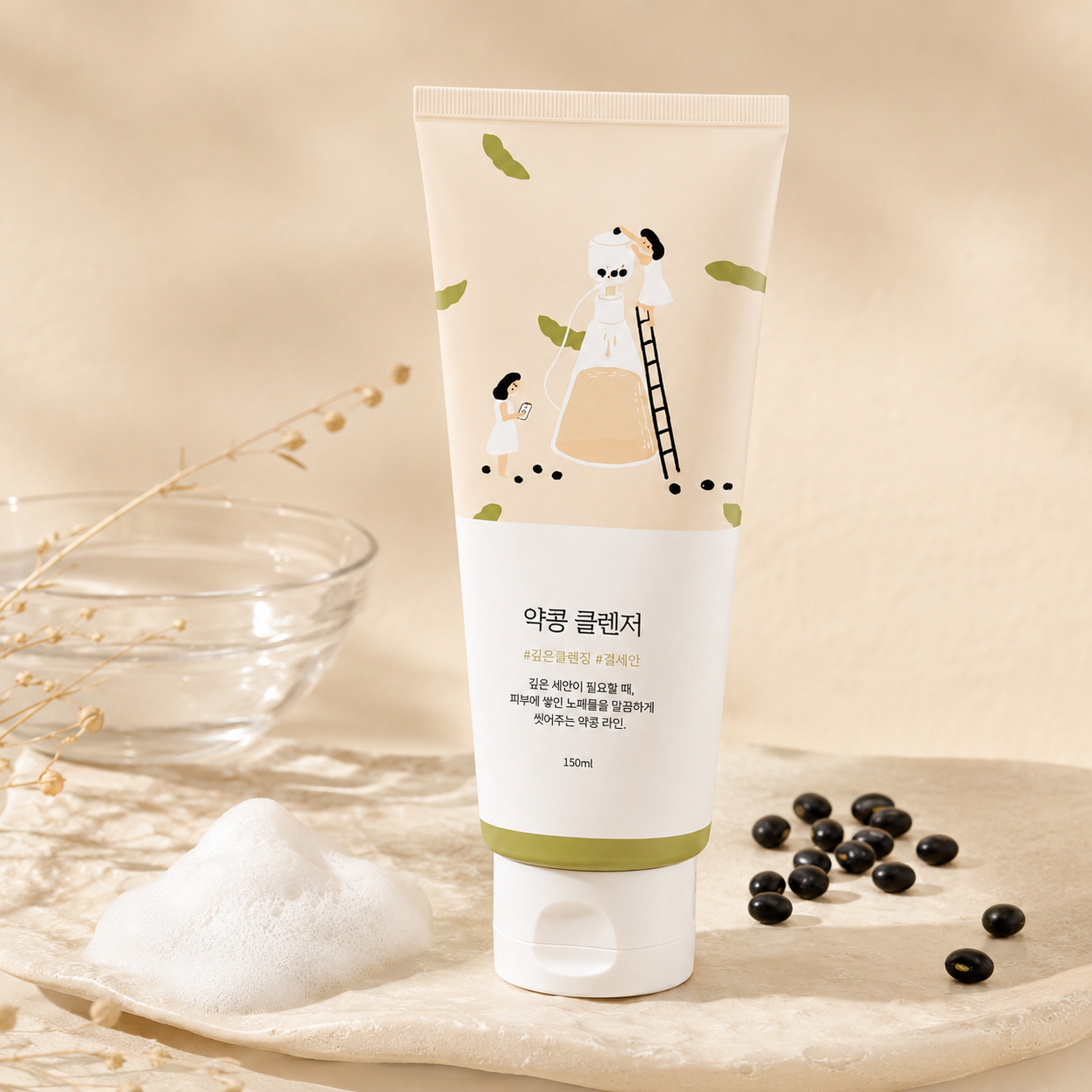 ROUND LAB Soybean Nourishing Cleanser 150ml
