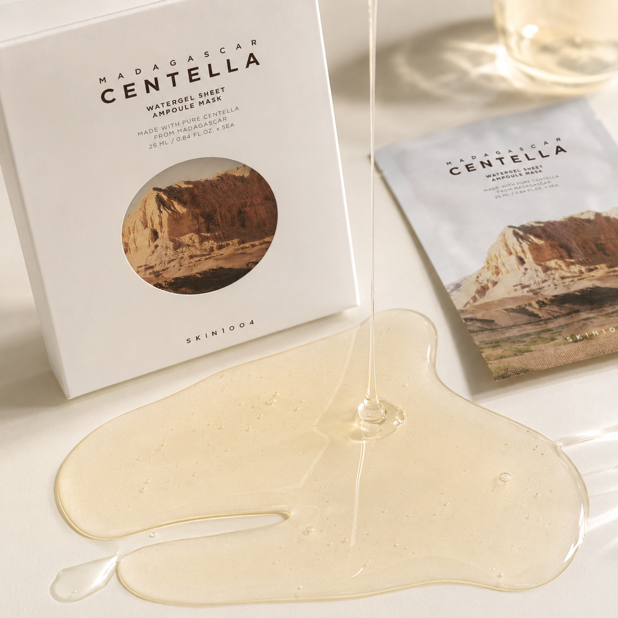SKIN1004 Madagascar Centella Watergel Sheet Ampoule Mask 5ea