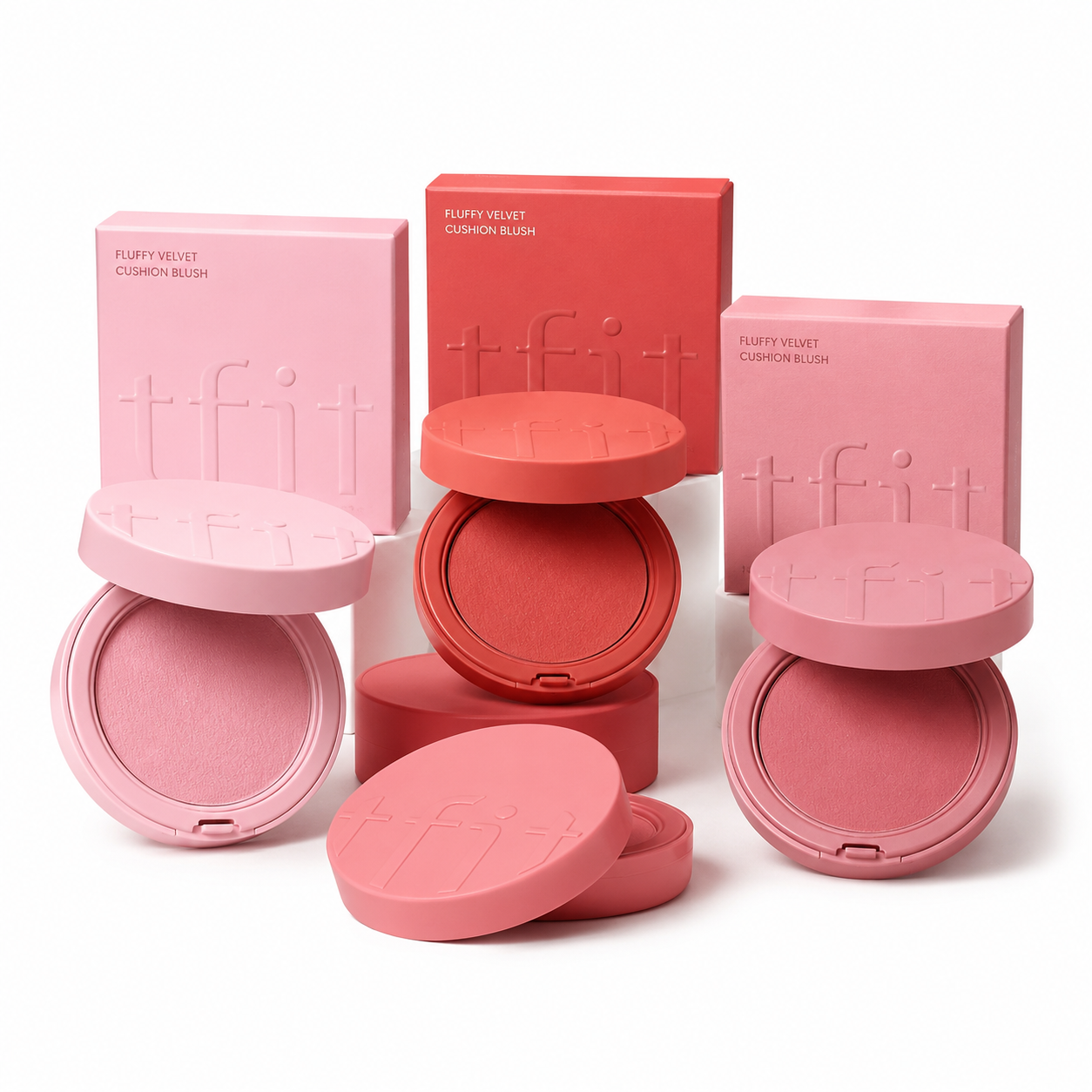 TFIT Fluffy Velvet Cushion Blush 4g