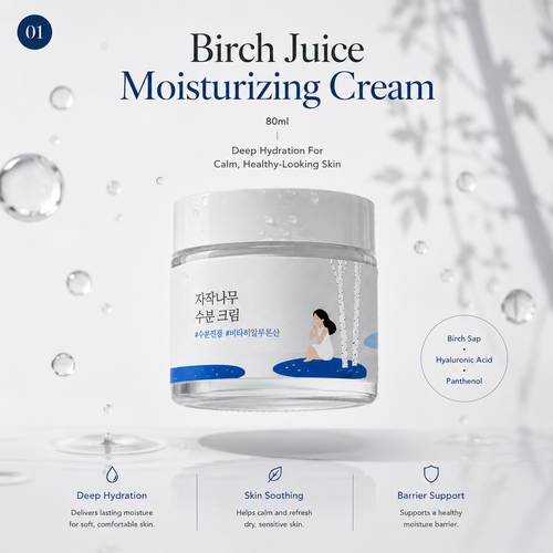 Load image 1 in gallery view. Birch Juice Moisturizing Cream