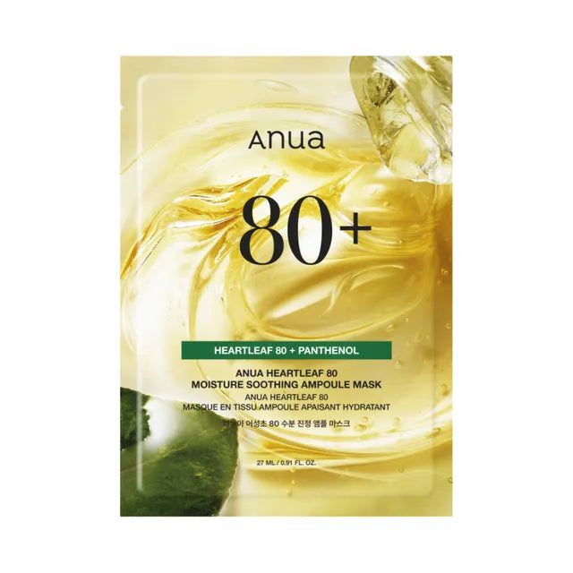 ANUA Heartleaf 80 Moisture Soothing Ampoule Mask