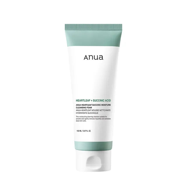 ANUA Heartleaf Succinic Moisture Cleansing Foam