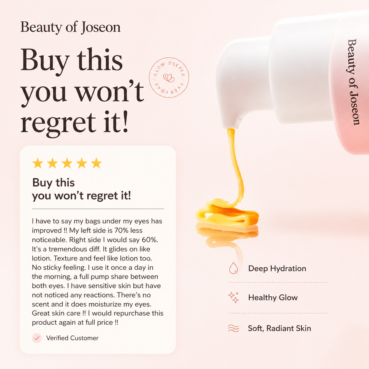 BEAUTY OF JOSEON Revive Eye Serum: Ginseng + Retinal