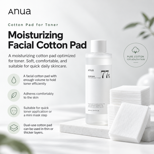 Load image 1 in gallery view. ANUA Cotton Pad for Toner