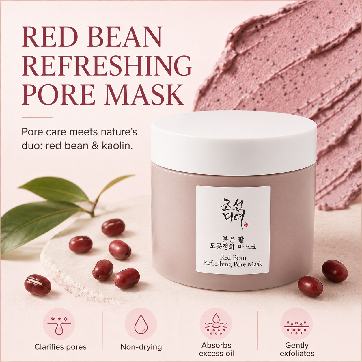 Beauty of Joseon Red Bean Refreshing Pore Mask 140ml