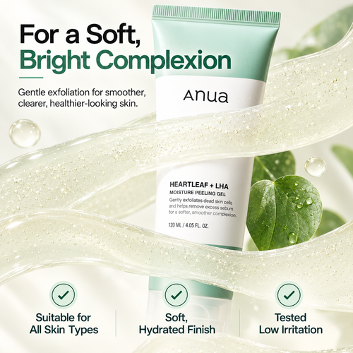 Load image 1 in gallery view. ANUA Heartleaf LHA Moisture Peeling Gel