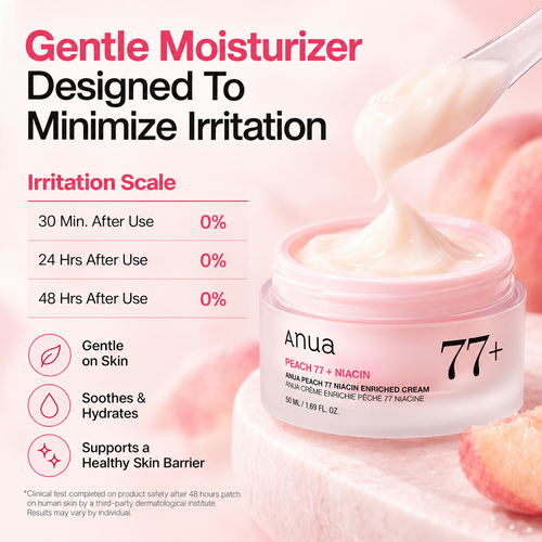 Load image 1 in gallery view. ANUA Peach 77 Niacin Enriched Cream