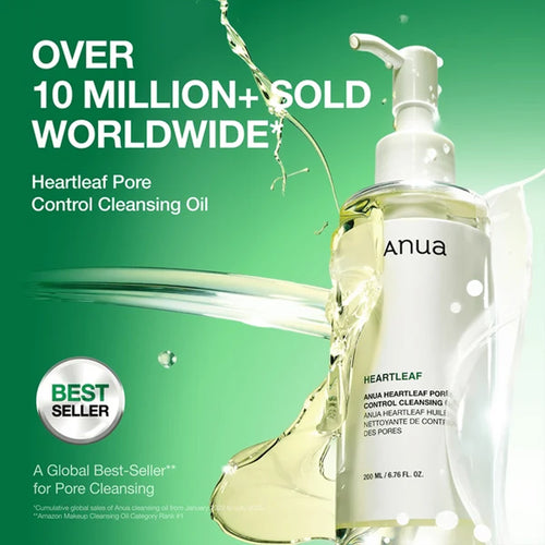 Load image 1 in gallery view. ANUA Heartleaf Pore Control Cleansing Oil 200ml
