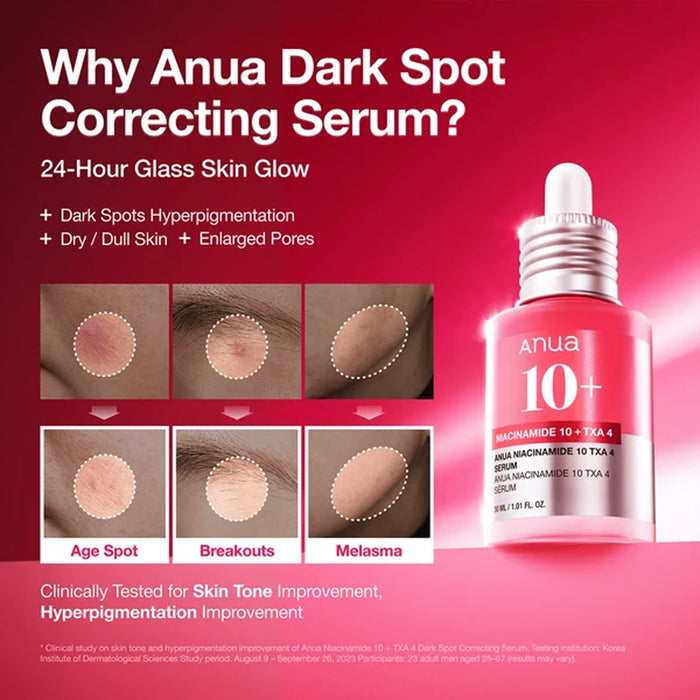 ANUA Niacinamide 10% + TXA 4% Serum