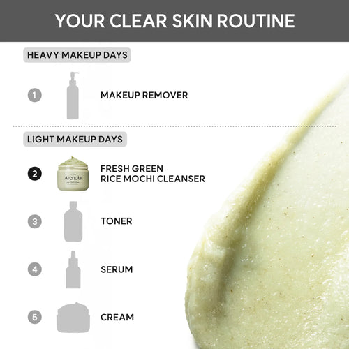 Load image 1 in gallery view. ARENCIA Fresh Green Rice Mochi Cleanser 120g