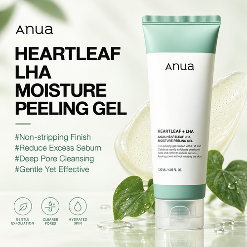 Load image 1 in gallery view. ANUA Heartleaf LHA Moisture Peeling Gel