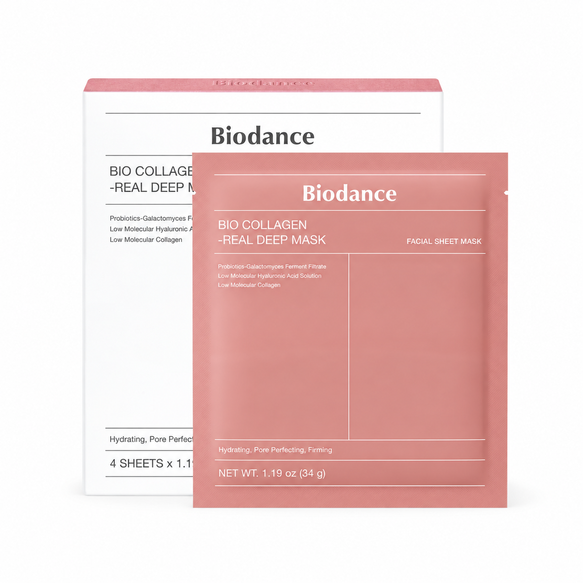 BIODANCE Bio-Collagen Real Deep Mask 4 Sheets