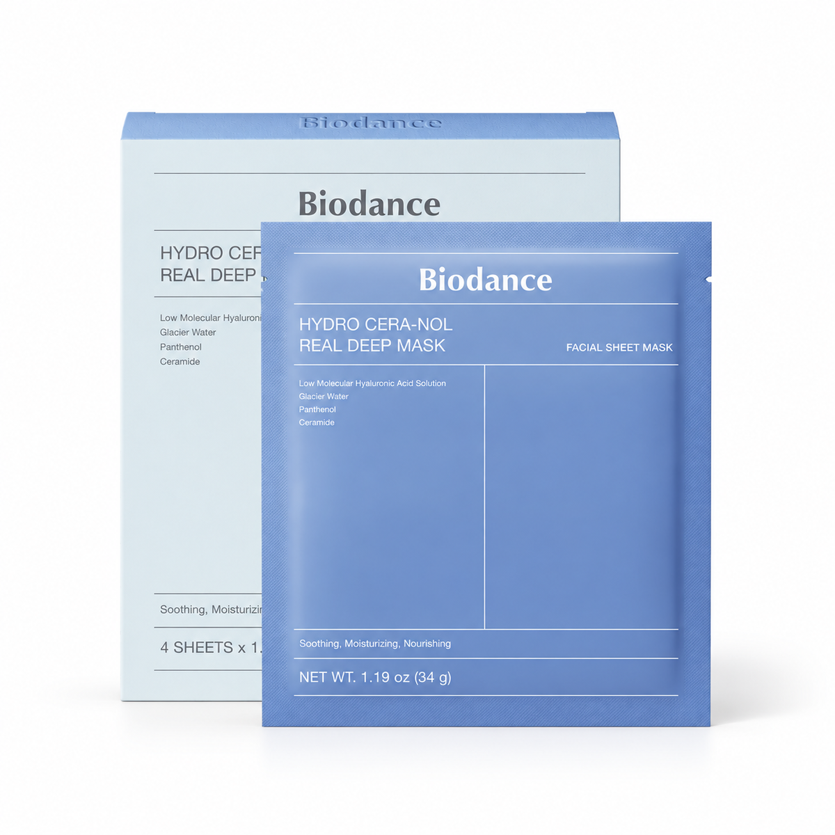 BIODANCE Hydro Cera-nol Real Deep Mask 4 Sheets