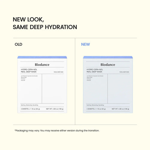 Load image 1 in gallery view. BIODANCE Hydro Cera-nol Real Deep Mask 4 Sheets