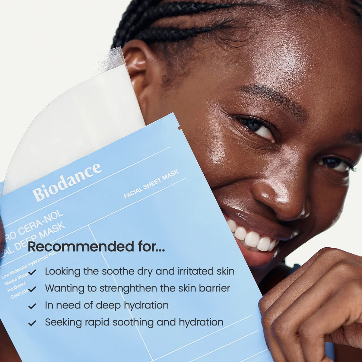 BIODANCE Hydro Cera-nol Real Deep Mask 4 Sheets