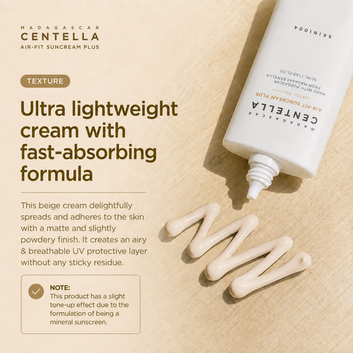 Load image 1 in gallery view. SKIN1004 Madagascar Centella Air-Fit Suncream Plus SPF 50+