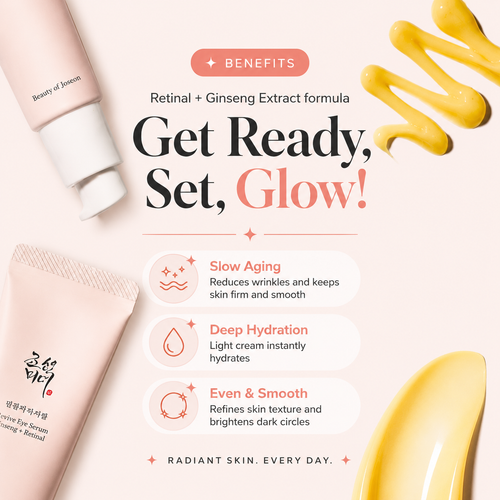 Load image 1 in gallery view. BEAUTY OF JOSEON Revive Eye Serum: Ginseng + Retinal
