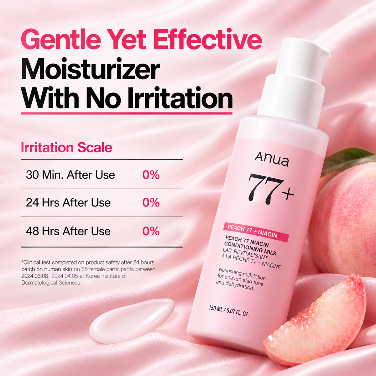 ANUA Peach 77 Niacin Conditioning Milk