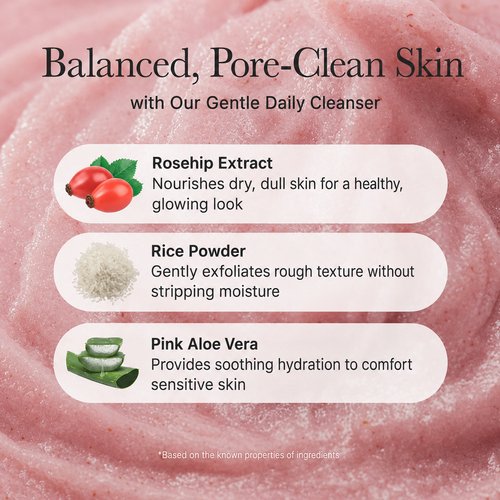 Load image 1 in gallery view. ARENCIA Fresh Rosehip Rice Mochi Cleanser