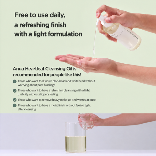 Load image 1 in gallery view. ANUA Heartleaf Pore Control Cleansing Oil