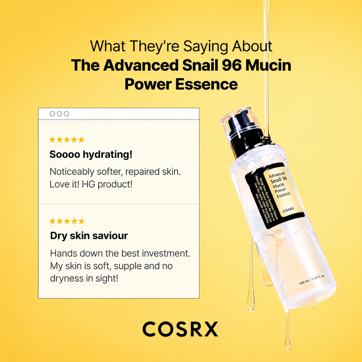 COSRX Advanced Snail 96 Mucin Power Essence 100ml