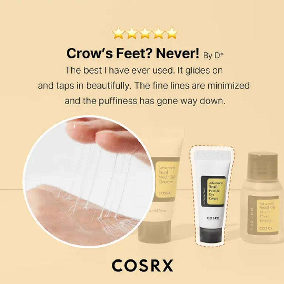 COSRX All About Snail Trial Kit 4pcs