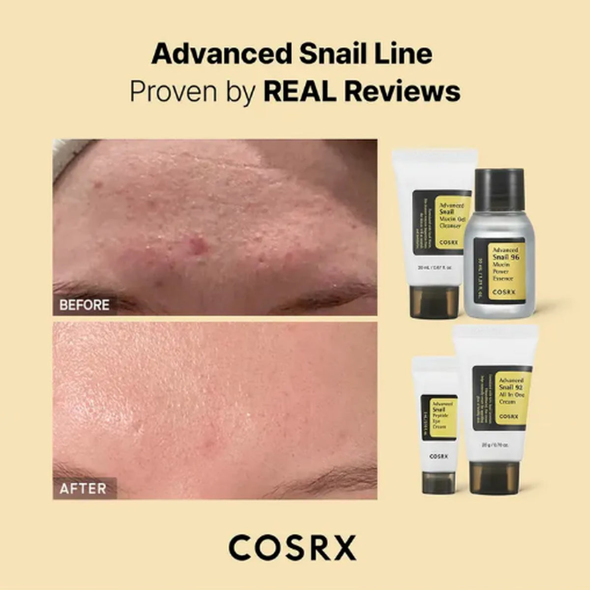 COSRX All About Snail Trial Kit 4pcs