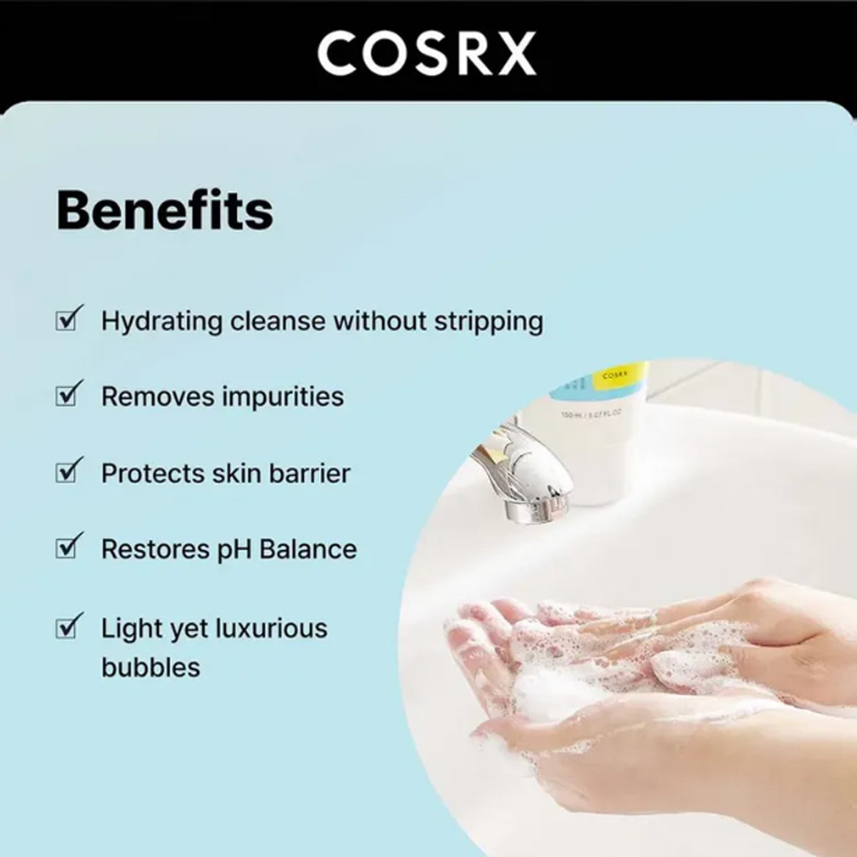 COSRX Low pH Good Morning Gel Cleanser 50ml / 150ml