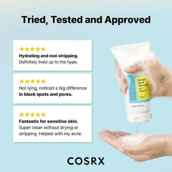 COSRX Low Ph Good Morning Gel Cleanser