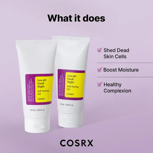Load image 1 in gallery view. COSRX Low pH Good Night Soft Peeling Gel 120ml