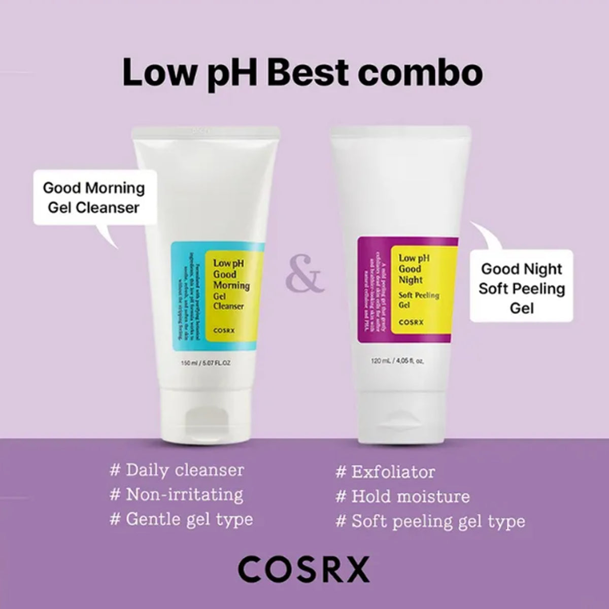 COSRX Low pH Good Night Soft Peeling Gel 120ml