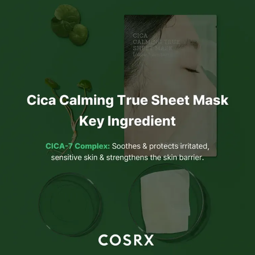 Load image 1 in gallery view. COSRX Pure Fit Cica Calming True Sheet Mask 1 Sheet