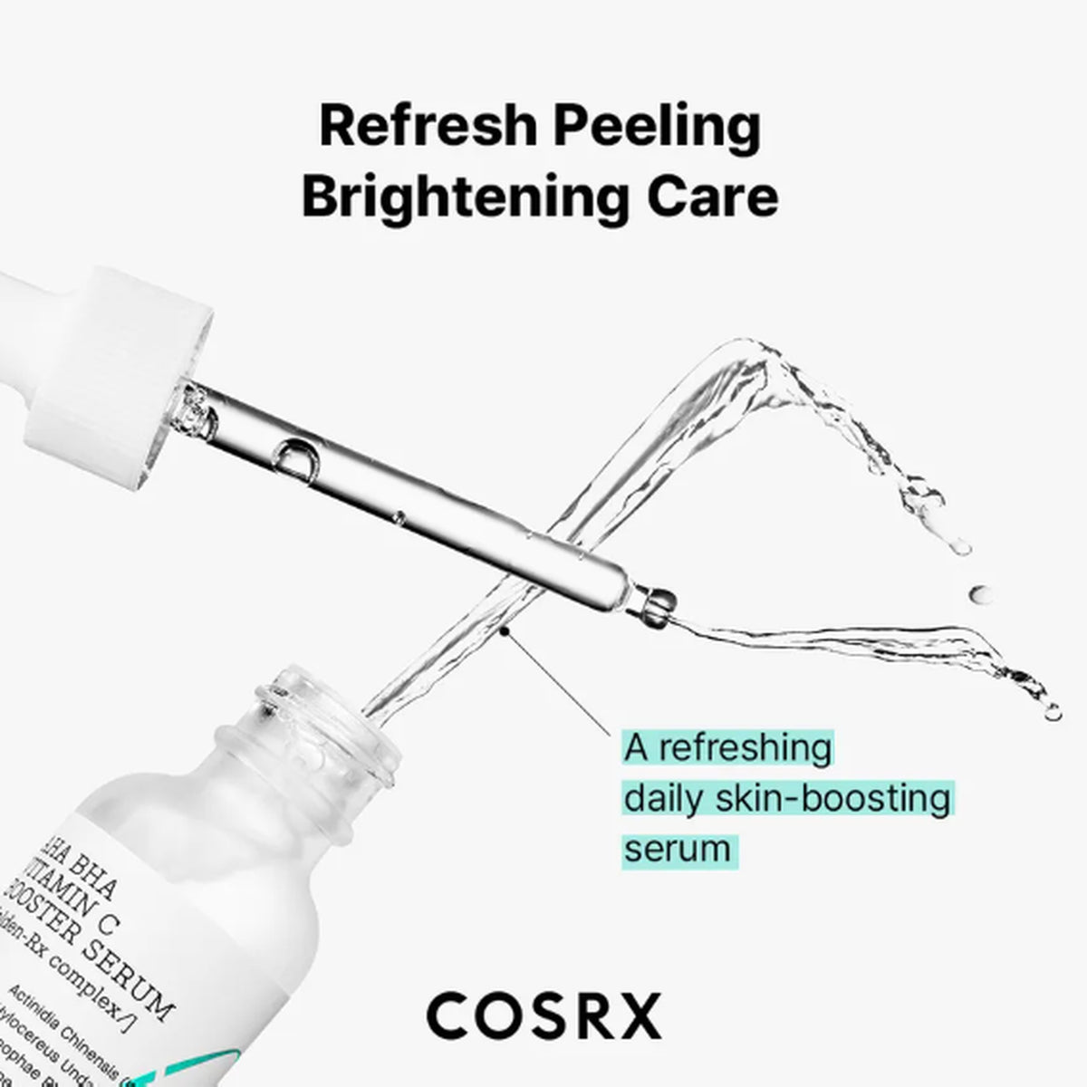 COSRX Refresh AHA BHA Vitamin C Booster Serum 30ml