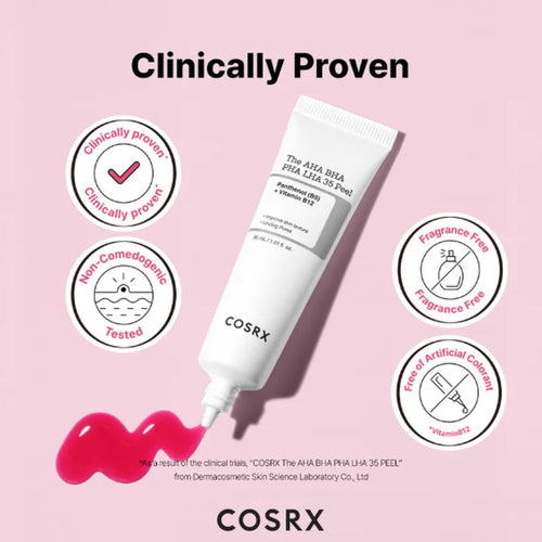 Load image 1 in gallery view. COSRX The AHA BHA PHA LHA 35 Peel 30ml