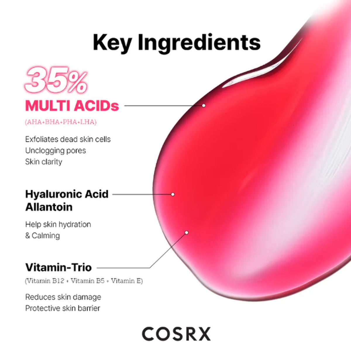 COSRX The AHA BHA PHA LHA 35 Peel 30ml