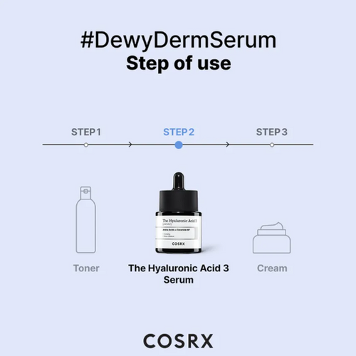 Load image 1 in gallery view. COSRX The Hyaluronic Acid 3 Serum 20ml