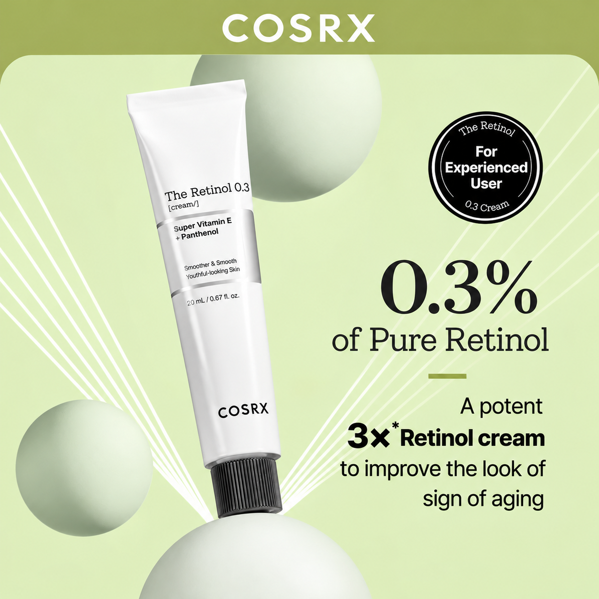 COSRX The Retinol 0.3 Cream 20ml