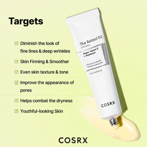 Load image 1 in gallery view. COSRX The Retinol 0.3 Cream 20ml