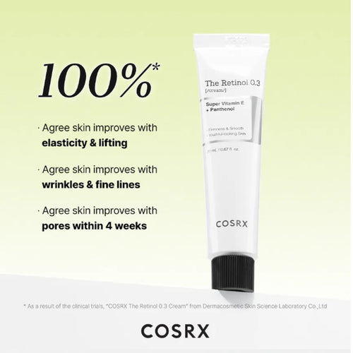 Load image 1 in gallery view. COSRX The Retinol 0.3 Cream 20ml
