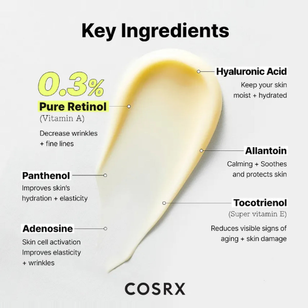 COSRX The Retinol 0.3 Cream 20ml
